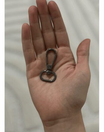 1.5 cm Papağan Kanca Black Nikel