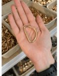 4 cm D Halka Gold