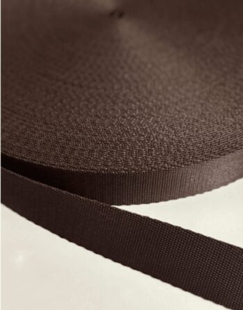 3 cm Polyester Kolon Kahverengi