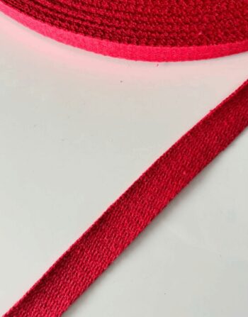 2.5 cm Pamuk Kolon Kırmızı