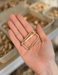 4 cm Ayar Tokası Gold