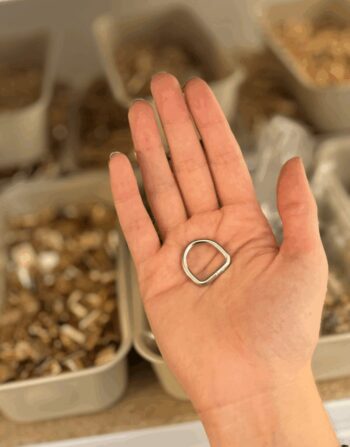 1.5 cm D Halka Nikel