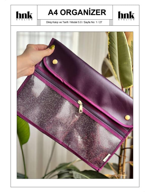 HNK Atelier Model 5.4 A4 Organizer