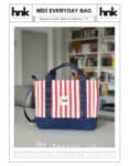 Midi everyday bag dikiş kalıbı pdf dijital ürün HNK Atelier