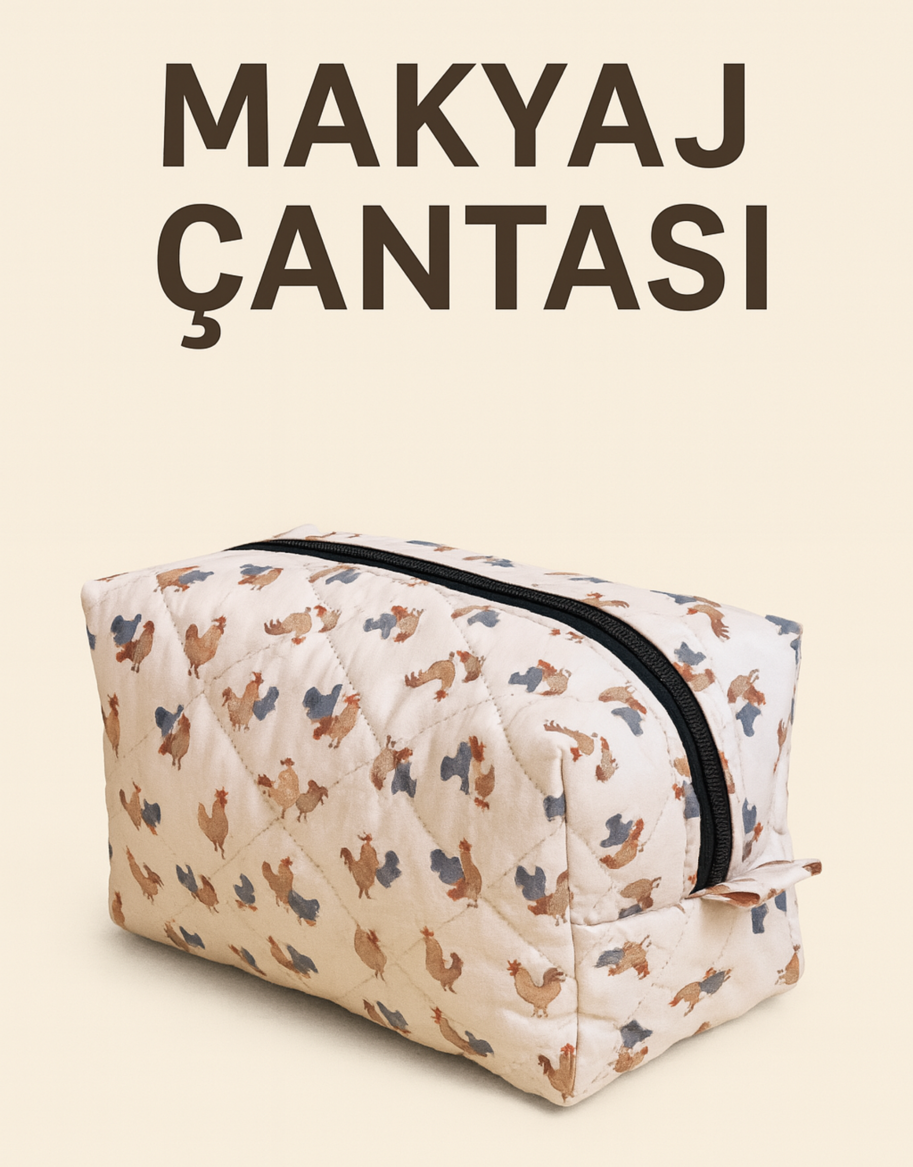 Makyaj Çantası Dikiş Eğitim Videosu
