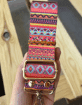 4 cm Hazır Çanta Sapı Desenli Polyester