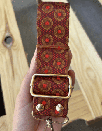 4 cm Hazır Çanta Sapı Desenli Polyester