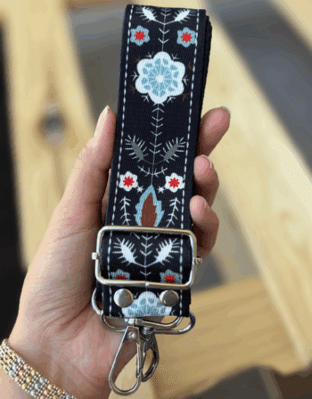 4 cm Hazır Çanta Sapı Desenli Polyester