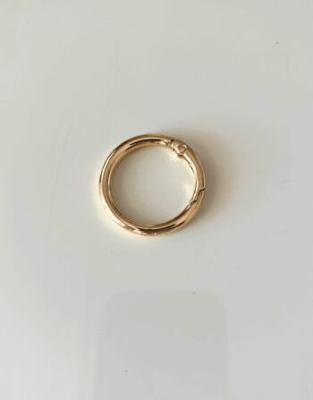 2.5 cm Yaylı Halka Gold