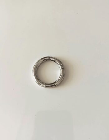 2.5 cm Yaylı Halka Nikel
