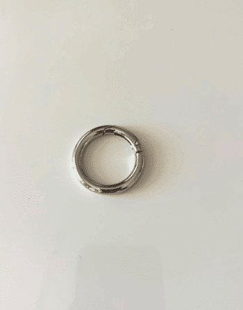 2.5 cm Yaylı Halka Nikel