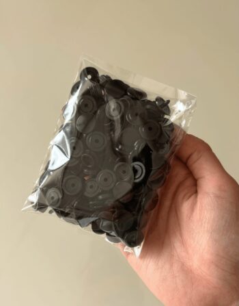 54 No Plastik Çıtçıt Siyah 25’li