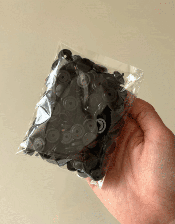 54 No Plastik Çıtçıt Siyah 25’li