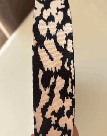 4 cm Desenli Polyester Kolon
