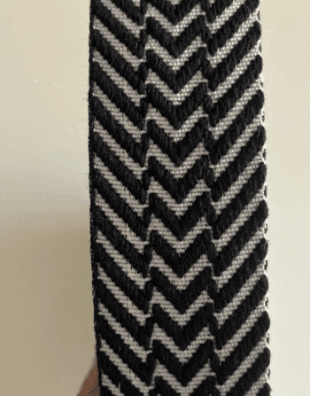 4 cm Pamuk Kolon Siyah