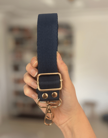 Hazır Çanta Sapı Polyester 3 cm Lacivert