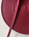 1 cm Polyester Kolon Bordo