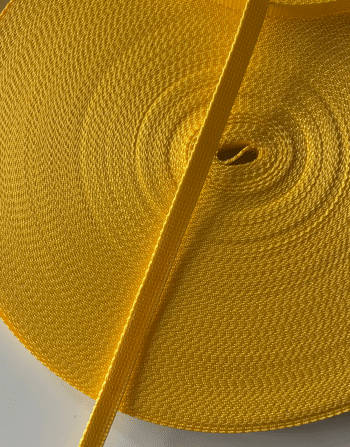 1 cm Polyester Kolon Sarı