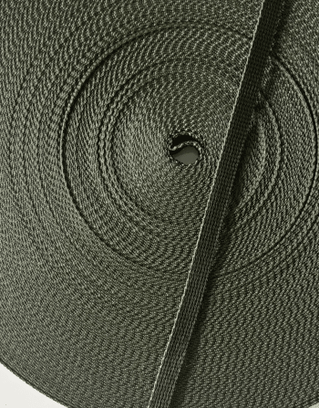 1 cm Polyester Kolon Haki