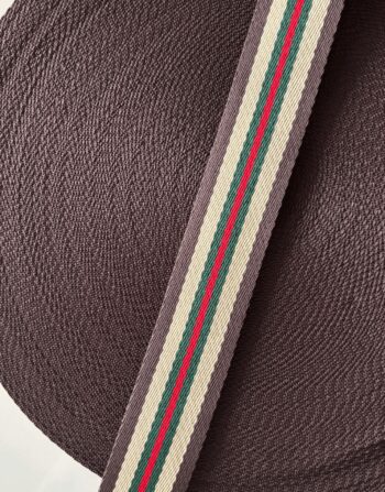 4 cm Desenli Polyester Kolon