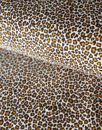 Leopar Desenli Poplin