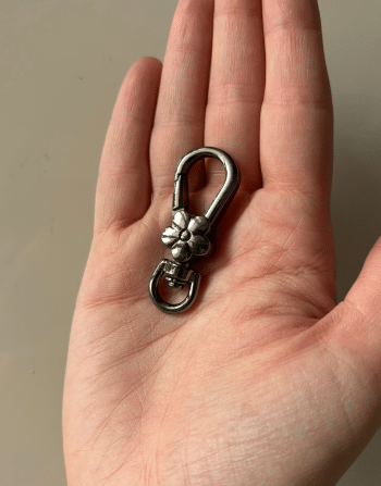 1 cm Papağan Kanca Black Nikel
