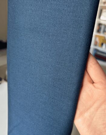 Yarım Metre Lacivert Gabardin Kumaş - Görsel 2