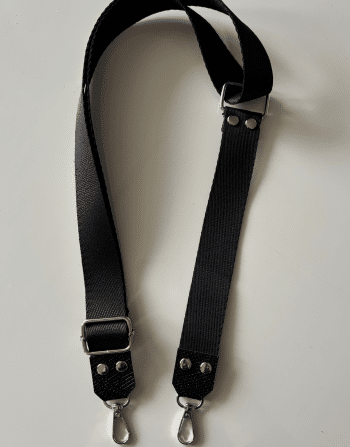 Polyester Siyah Hazır Çanta Sapı 120 cm
