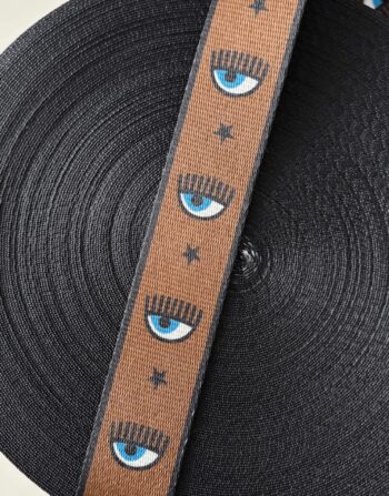 4 cm Desenli Polyester Kolon