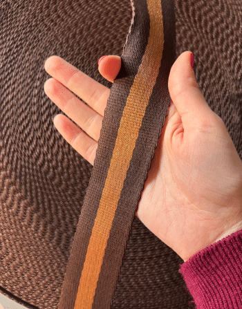 4 cm Desenli Polyester Kolon