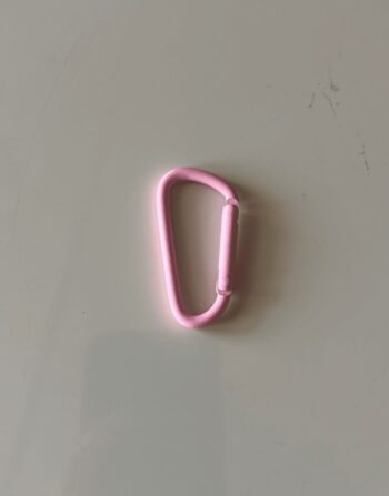 Açık Pembe Çanta Karabinası