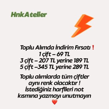Kişiselleştirilebilir Harf Detaylı Kürsör (2’li) - Görsel 2