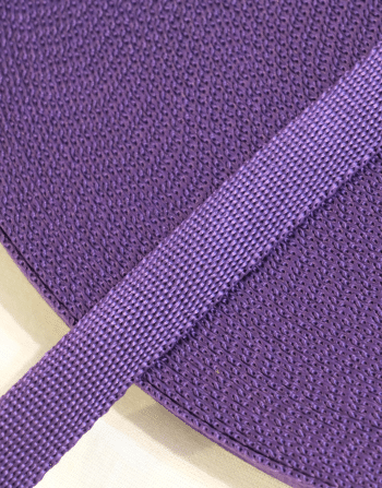 2 cm Polyester Kolon Mor