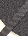2 cm Polyester Kolon Siyah