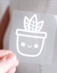 Isı ile Yapışan Kumaş Stickerı