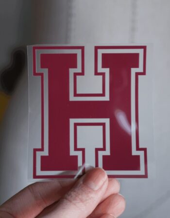 Isı İle Yapışan Kumaş Stickerı