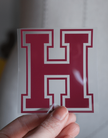 Isı İle Yapışan Kumaş Stickerı