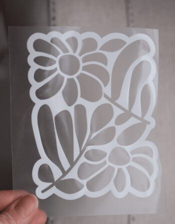Isı ile Yapışan Kumaş Stickerı