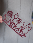 Isı ile Yapışan Kumaş Stickerı