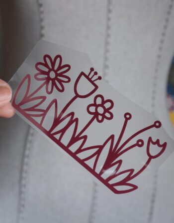 Isı ile Yapışan Kumaş Stickerı