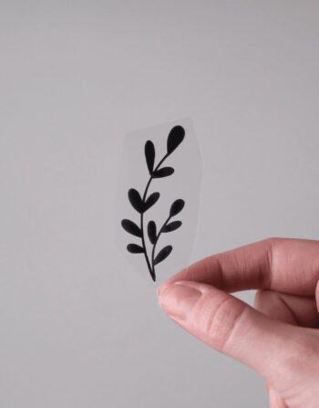 Isı ile Yapışan Kumaş Stickerı