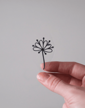 Isı ile Yapışan Kumaş Stickerı