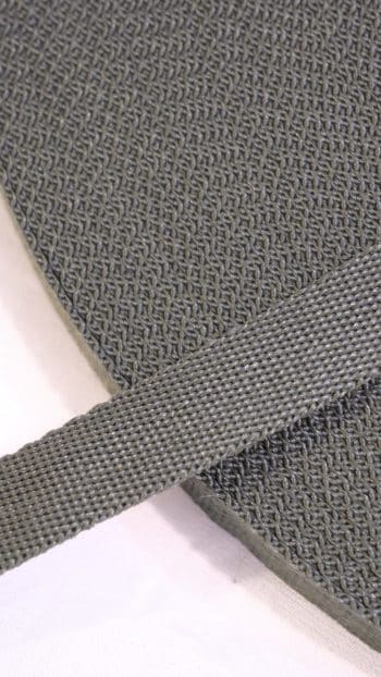 2 cm Polyester Kolon Haki