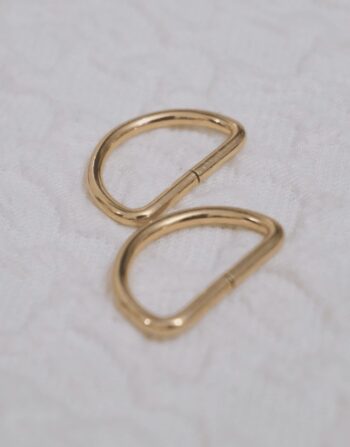 2.5 cm D halka Gold - Görsel 2