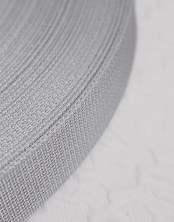 4 cm Polyester Kolon Gri