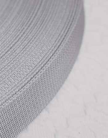 4 cm Polyester Kolon Gri