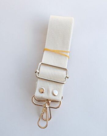 4 cm Polyester Hazır Çanta Sapı Krem