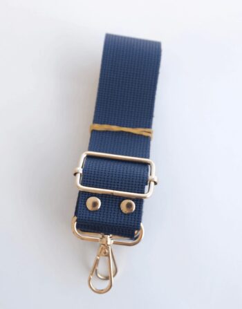 4 cm Polyester Hazır Çanta Sapı Lacivert