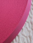 2.5 cm Polyester Kolon Pembe
