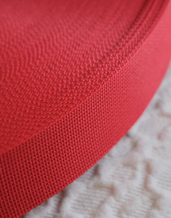 4 cm Polyester Kolon Kırmızı